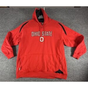 Nike Ohio State Buckeyes XXL  Hoodie Mens Red Long Sleeve Pullover Sweatshirt